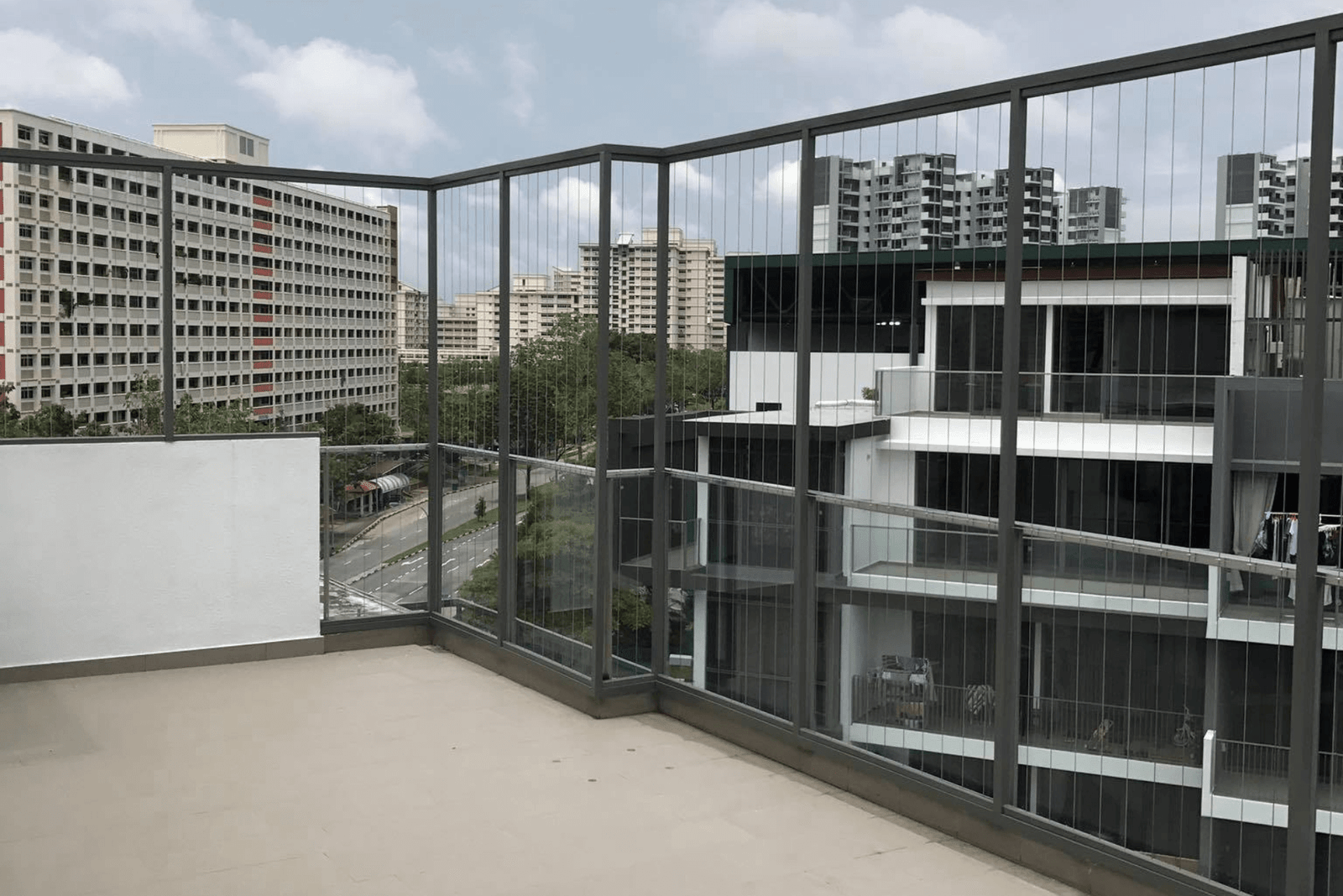 Invisible Grill Act As Anti Bird By Not Allowing Birds Inside The House