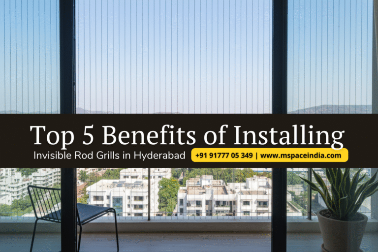 Top 5 Benefits of Installing Invisible Rod Grills in Hyderabad